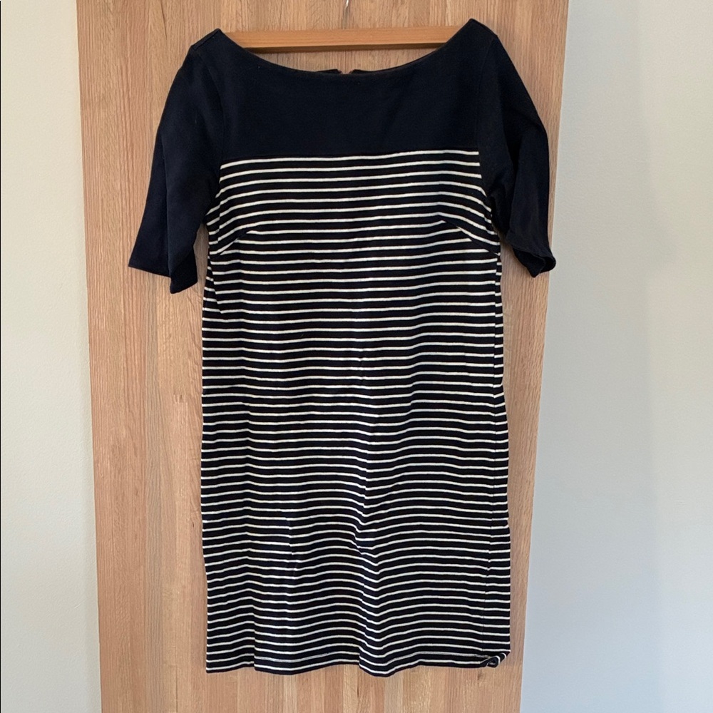 Gap boat neck cotton dress